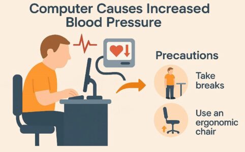 パソコン 血圧上昇